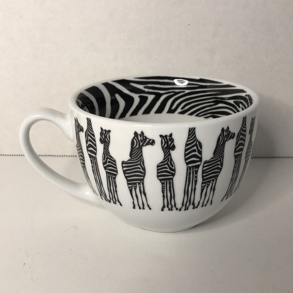 Pier 1 Imports Zebra 16 oz Ceramic Mug - Picture 2 of 5
